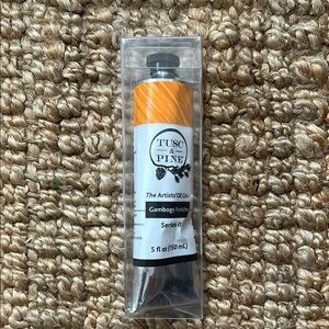 Tusc & Pine The Artists’ Oil Color Gamboge Pastiche 5 fl oz oil paint tube